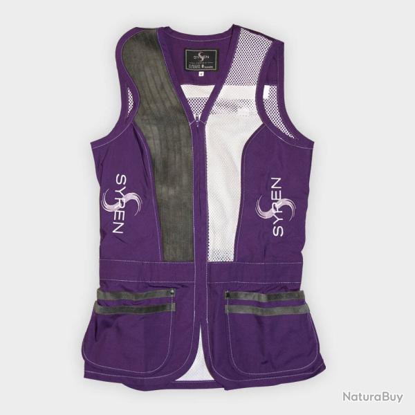 Gilet de tir Caesar guerini SYREN violet droitiere