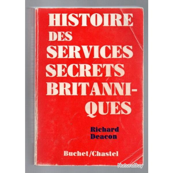 histoire des services secrets britanniques de richard deacon