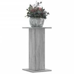 Supports pour plantes 2 pcs sonoma gris bois d'ing&eacute;nierie