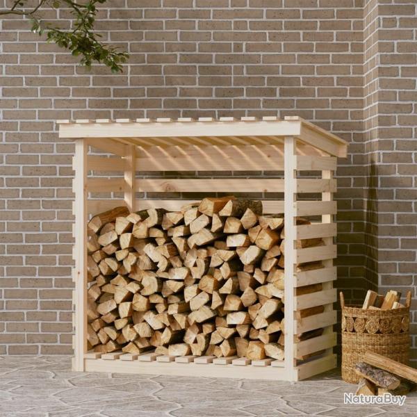 Support pour bois de chauffage 108x73x108 cm Bois de pin