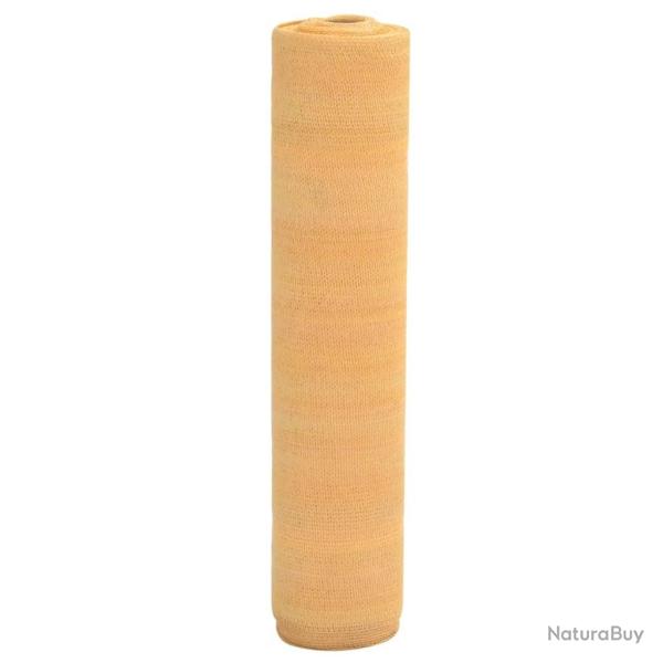 Filet brise-vue sable 1x25 m PEHD 150 g/m�