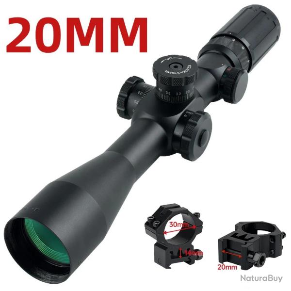 Lunette de vis�e optique Airsoft, 4-14X44IR Collier 20mm  LIVRAISON GRATUITE !!!