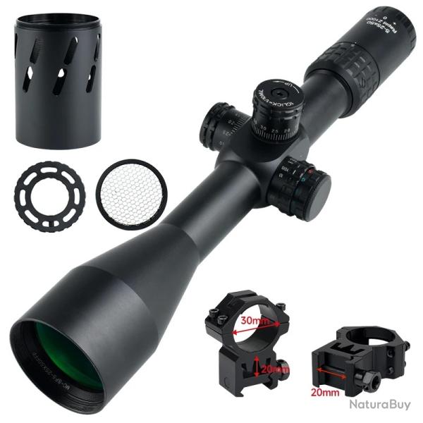 Lunette de vis�e optique Airsoft, 5-25X50 Collier 20mm TALL LIVRAISON GRATUITE !!!