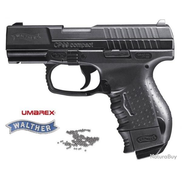 Pistolet  � Billes acier CP99 Compact   � Walther �   / Cal 4.5  BB