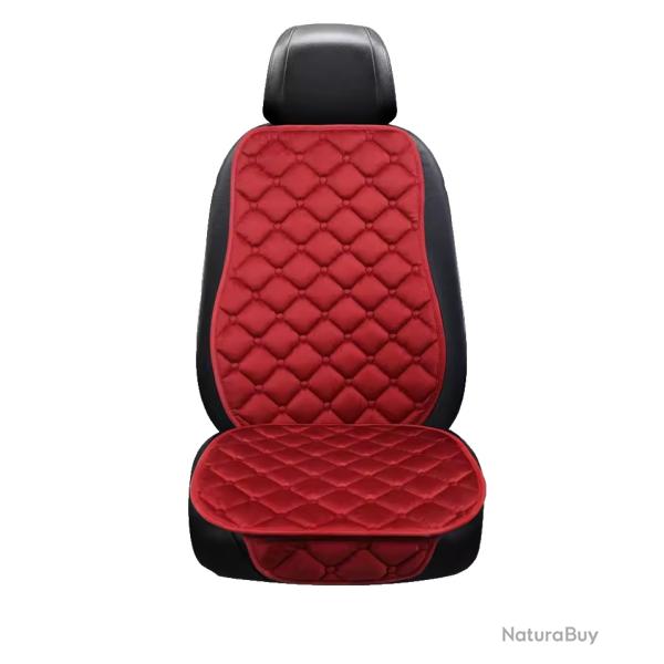 Housse de Si�ge et Dossier Voiture Auto Universel Confort et Protection Rouge