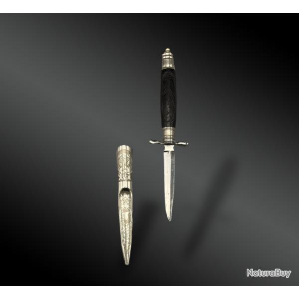 COUTEAU de chasse - Su�de - XIX�me si�cle