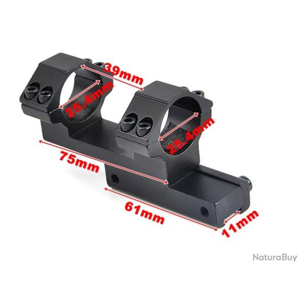 Montage lunette monobloc