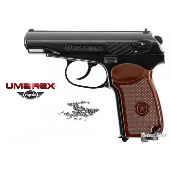 Pistolet  LEGENDS  MAKAROV �  Airguns �  Co2  Billes Acier Cal 4.5