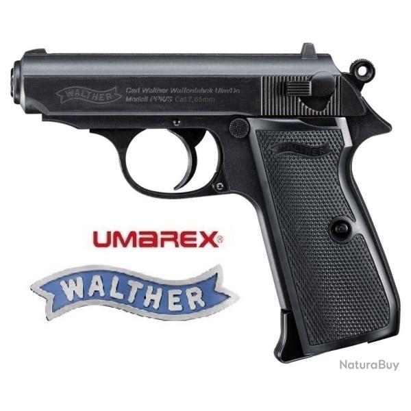 Pistolet  Walther PPK/S   Airguns   Co2  Billes Acier Cal 4.5