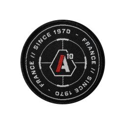Patch SIGNATURE SINCE 1970 brod&eacute; blanc/rouge