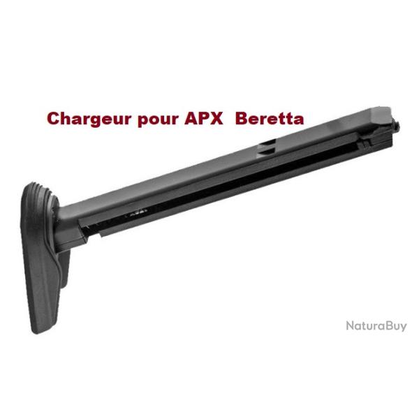 Chargeur pour  Beretta APX Black   Co2  Billes Acier Cal 4.5