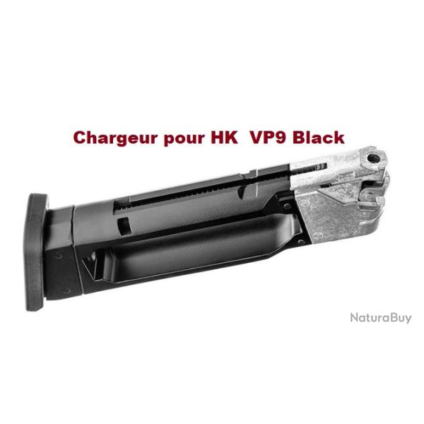 Chargeur pour  HK  VP9  Black   Co2  Billes Acier Cal 4.5