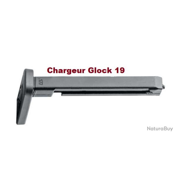 Chargeur pour  Glock 19   Co2  Billes Acier Cal 4.5