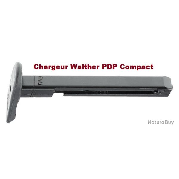 Chargeur pour Pistolet Walther PDP Compact 4'' -  Co2  Billes Acier Cal 4.5