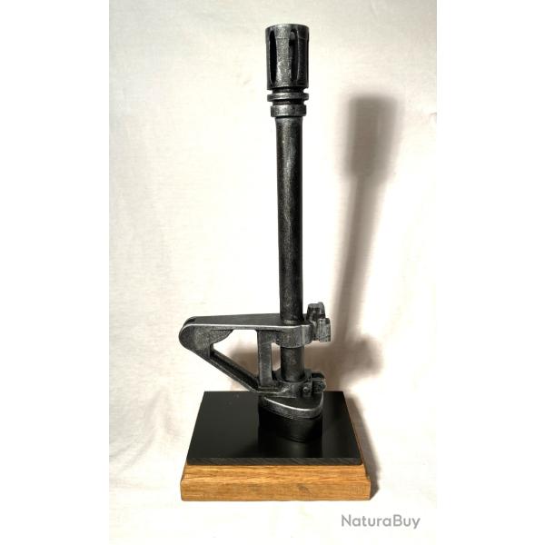 Support-prsentoir pour baonnette COLT M16 BIRDCAGE avec socle bois