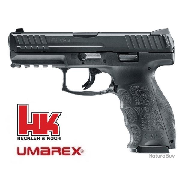 Pistolet  HK  VP9 Black   Airguns   Co2  Billes Acier Cal 4.5