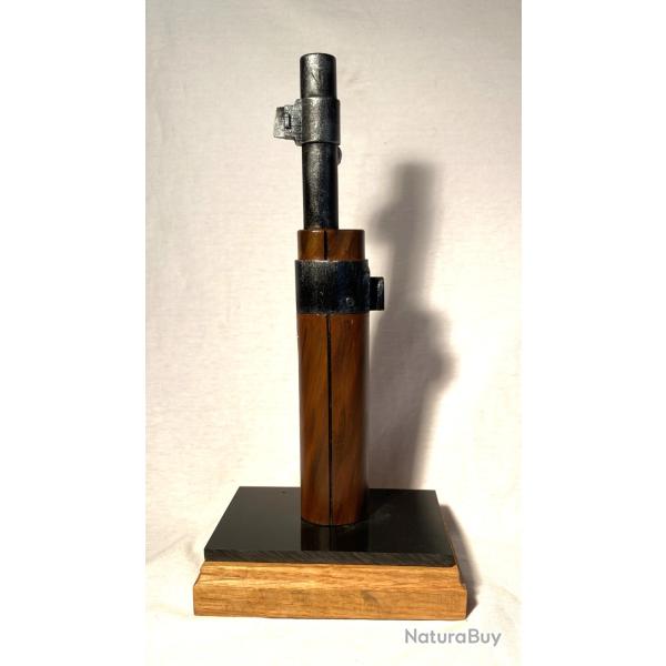 Support-prsentoir pour baonnette MANNLICHER 1895 avec socle bois