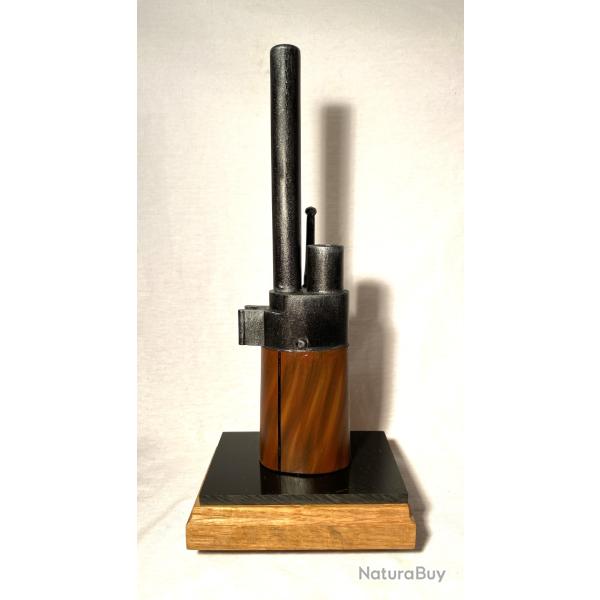 Support-prsentoir pour baonnette MAS 36 avec socle bois