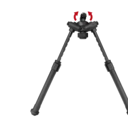 Bipied t&eacute;lescopique UX Tactiroll - M-LOCK