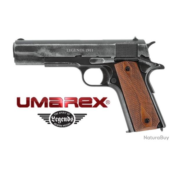 Pistolet  Legends 1911 Antique �  Airguns �  Co2  Billes Acier Cal 4.5