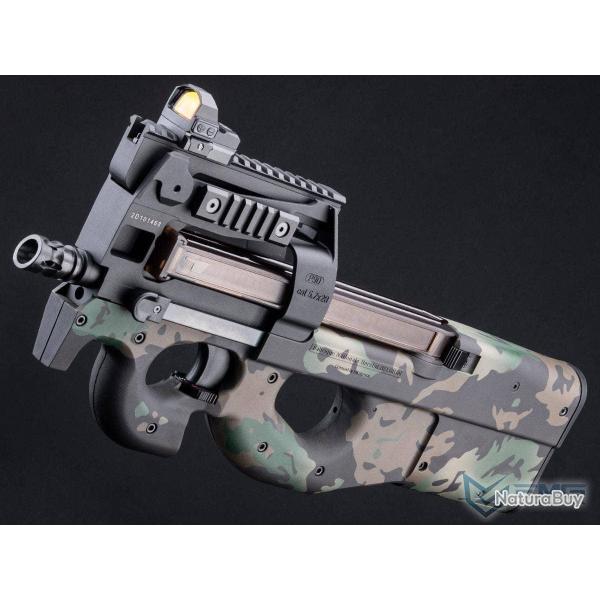 FN Herstal P90 AEG - Noir Camo - EMG/Krytac/Cybergun