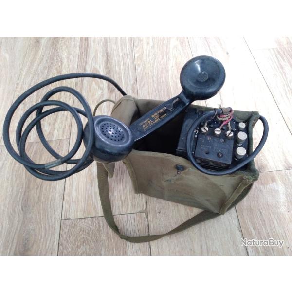 Tlphone de terrain militaire EE8 WWII US