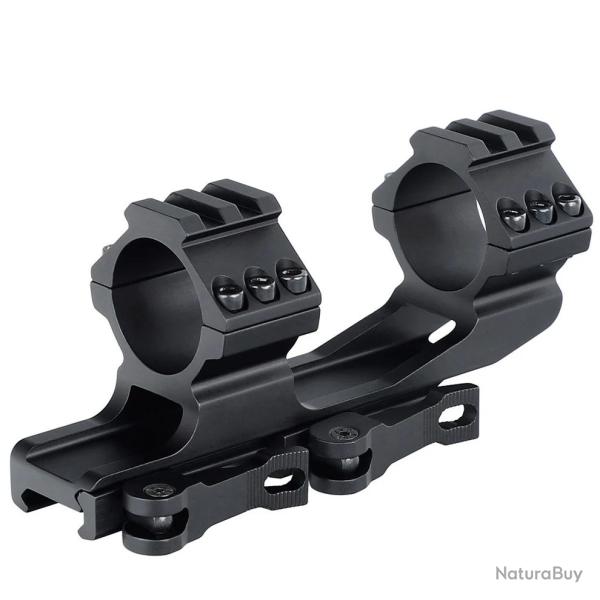 Monobloc d�port� avec attache rapide pour rail Picatinny et lunette avec tube de 25.4 (1") et 30 mm