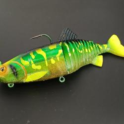 Leurre Fox rage replicant jointed sexy pike 23cm