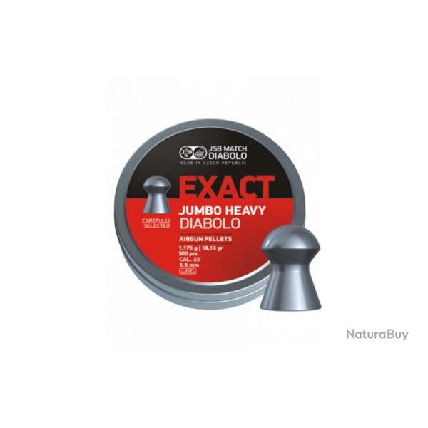Plomb JSB Exact Jumbo Heavy 5.5 mm