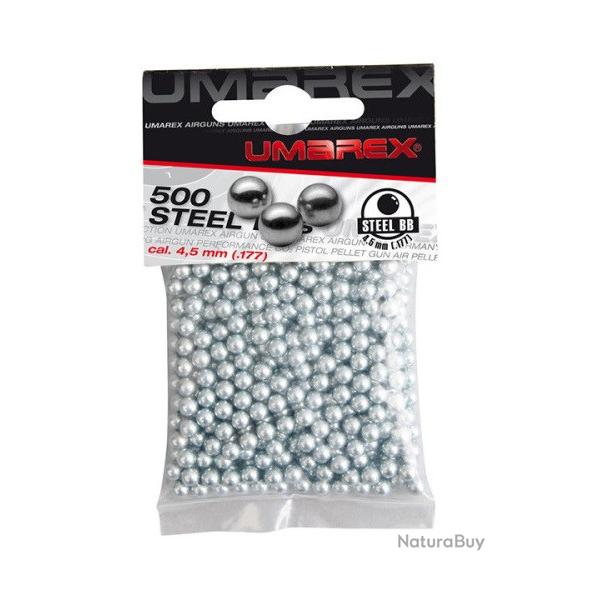 Sachet de 500 BILLES Acier  umarex de Cal. 4.5 mm