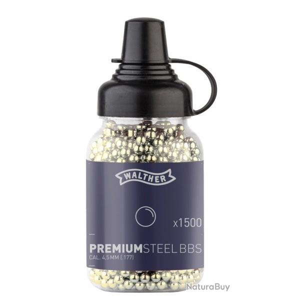 Biberon de 1500 BILLES Acier walther  de Cal. 4.5 mm
