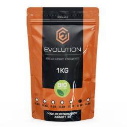 BILLES BIO EVOLUTION AIRSOFT 0,32 g Blanches SACHET 1KG