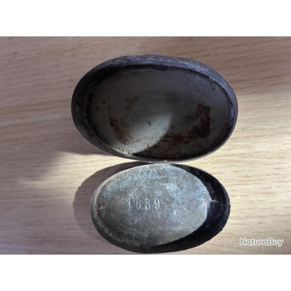 Boite  graisse Arme Franaise 14-18.