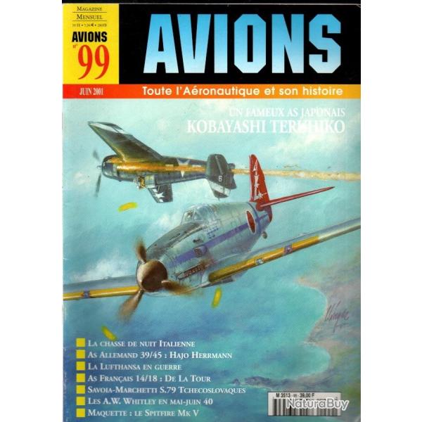revue avions 99 kobayashiet ses avions au 244 sentai, chasse de nuit italienne 2, mathieu de la tour
