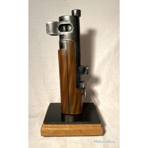 Support-prsentoir pour baonnette ENFIELD N1 MK3 avec socle bois