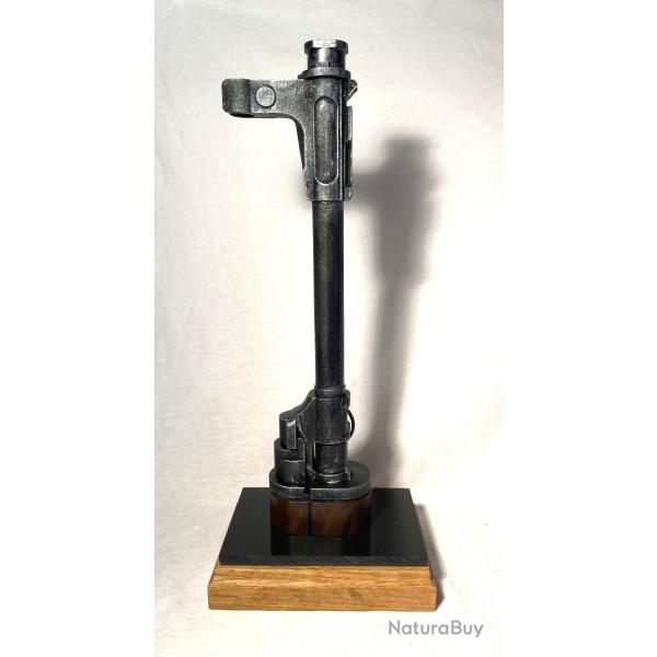 Support-prsentoir pour baonnette SA VZ 58  avec socle bois