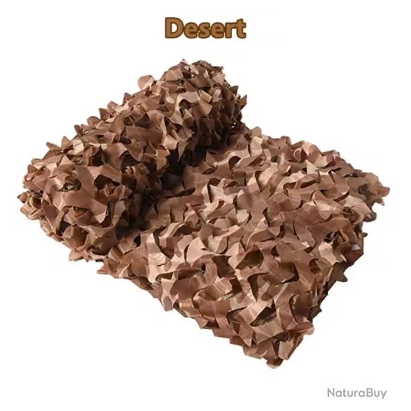 Filet de camouflage Desert Camo (3 m�tres x 6 m�tres) (3)
