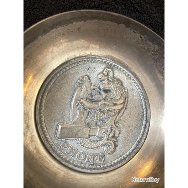 Rhone - Batiment Soutien Mobile - Coupelle Metal Argente