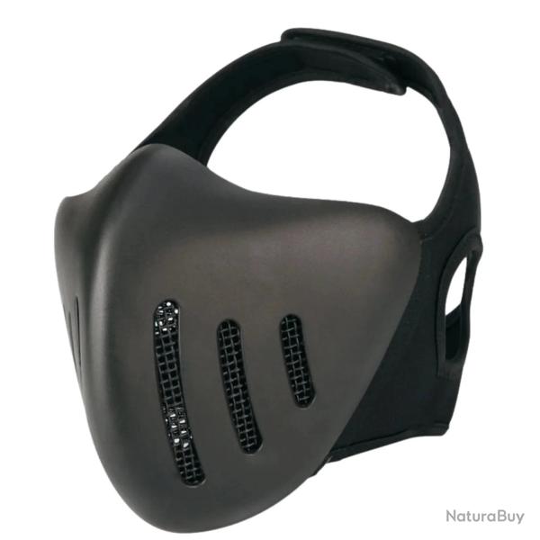 Bas de masque demi-visage Evo TACWAR - Noir