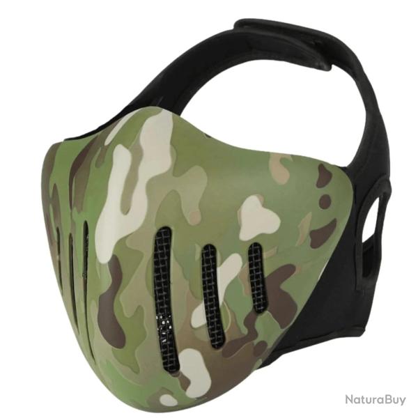 Bas de masque demi-visage Evo TACWAR - Multicam