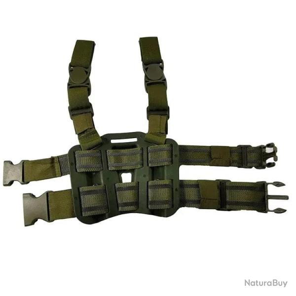 Holster jambe CQC Tactical Glock droitier - Vert
