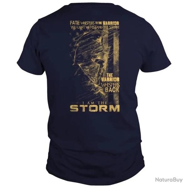 T shirt militaire Spartan Kokor manches courtes Navy Blue