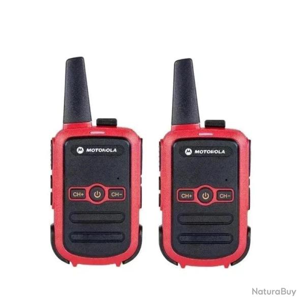 Talkie-walkie PT858 UHF 400-470MHz SUYIJIA - Rouge / USB Plug