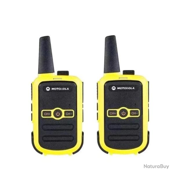 Talkie-walkie PT858 UHF 400-470MHz SUYIJIA - Jaune / USB Plug