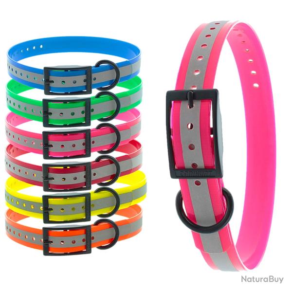 Colliers X-TREME r�fl�chissant rose CANIHUNT marque Fran�aise