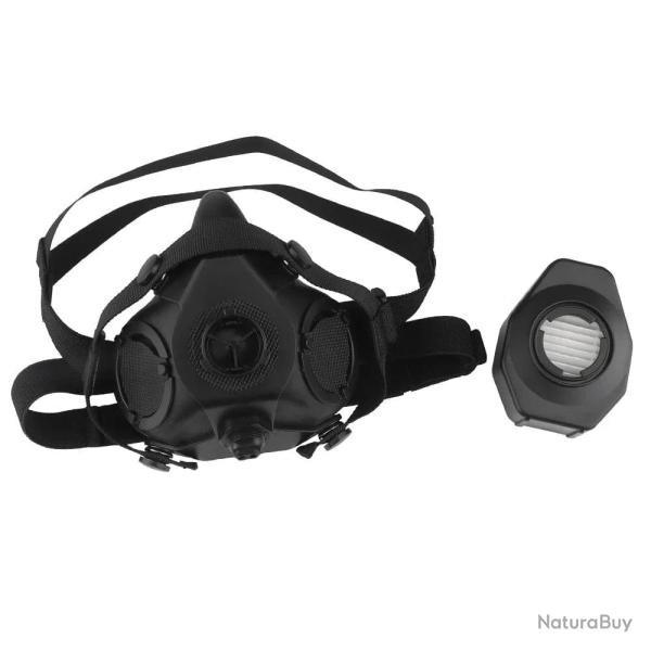 Masque respiratoire demi-visage MA-119 SOTR - Noir