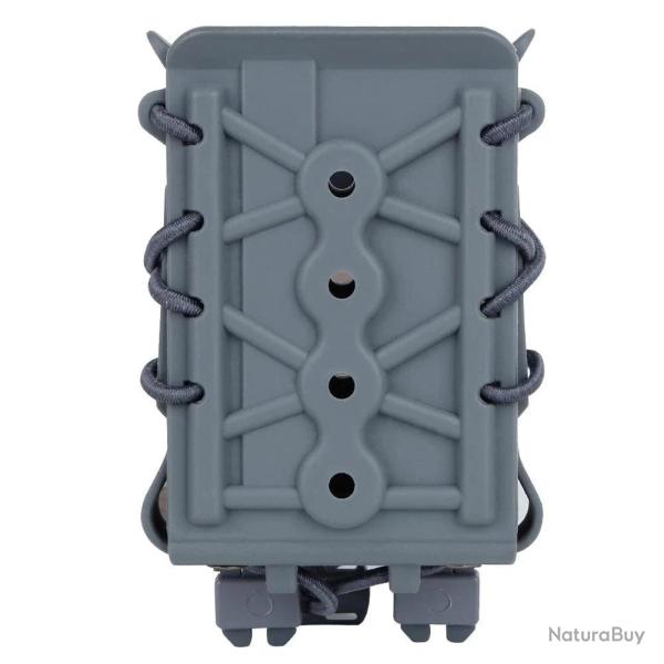 Porte-chargeur TACGEAR Molle 5.56/M4 AR AK - Gris