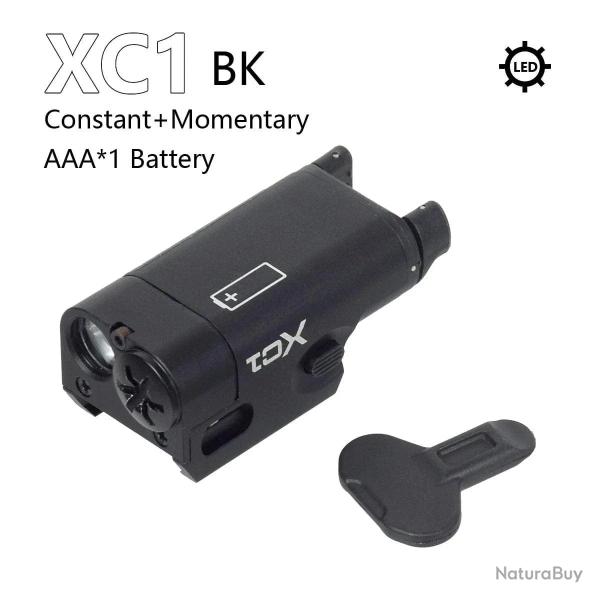 Lampe LED XC1 XC2 SURFIRE Glock - XC1(noir)