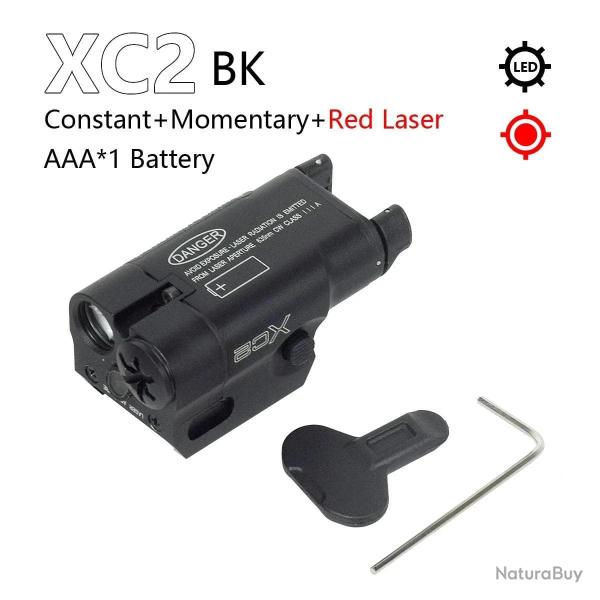 Lampe LED XC1 XC2 SURFIRE Glock - XC2(noir)