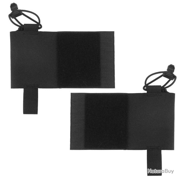 Pochettes chargeur FCPC V5 gilet tactique 2pcs - Noir